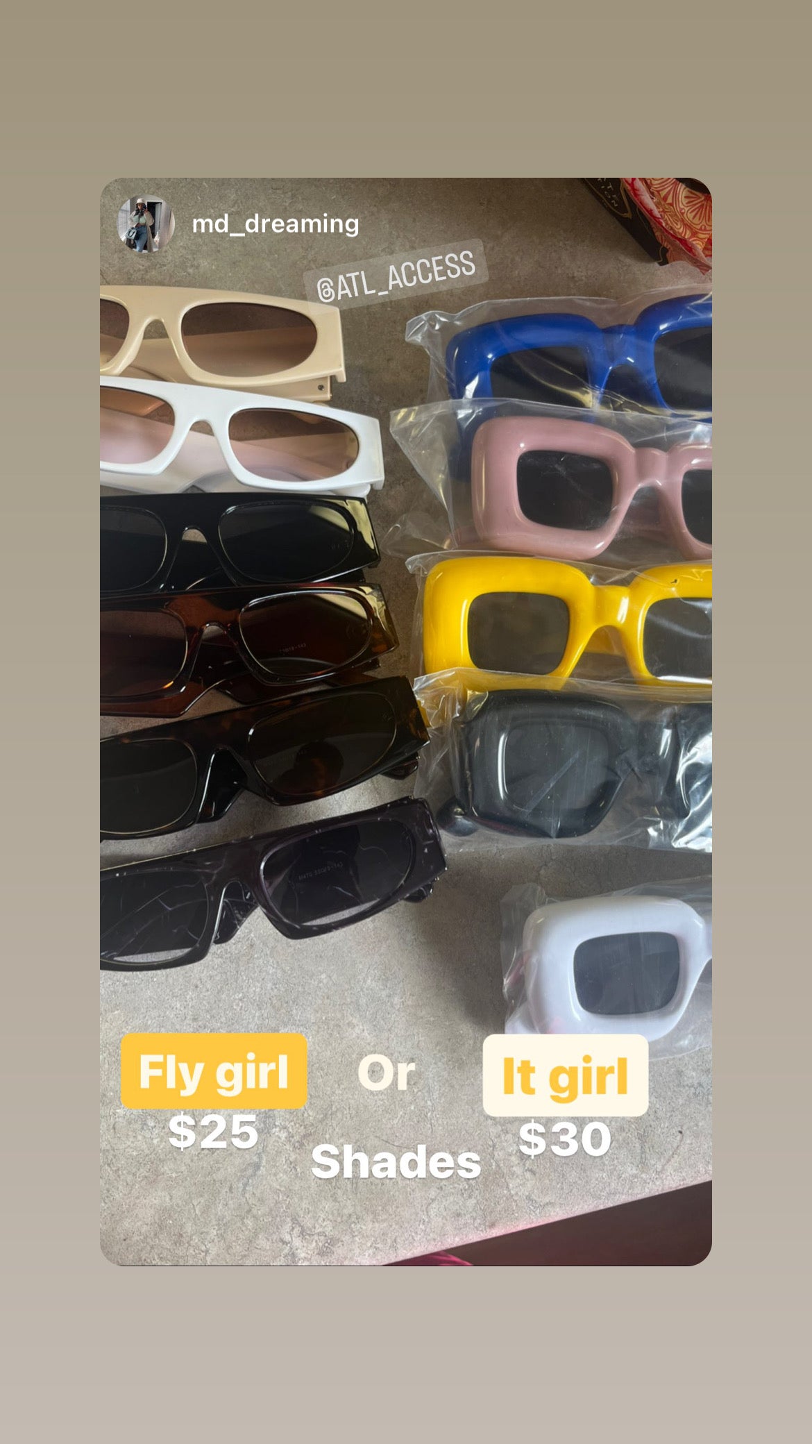 It Girl shades